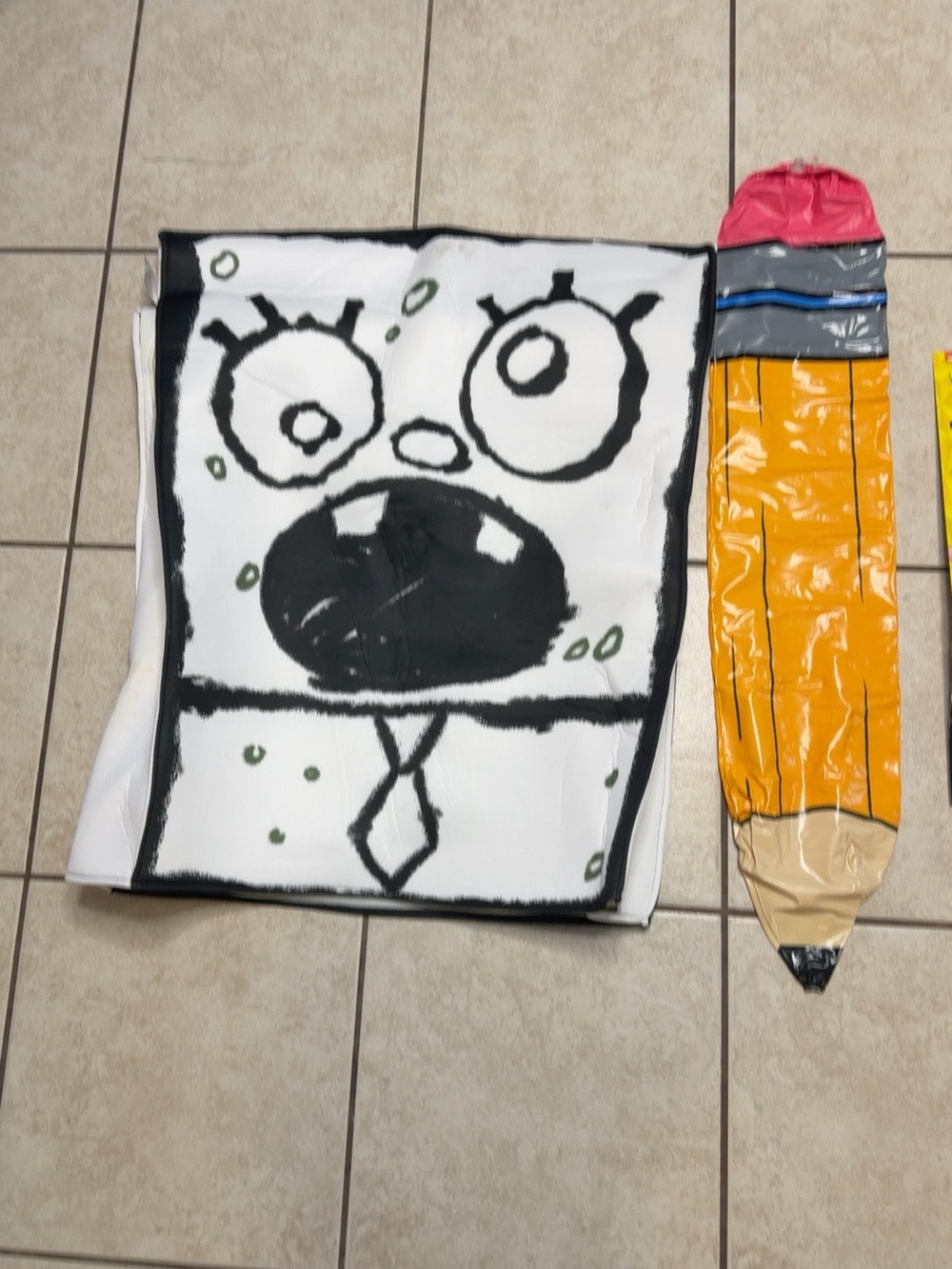 Spirit Halloween SpongeBob DoodleBob Costume Adult One Size - Picture 4 of 7